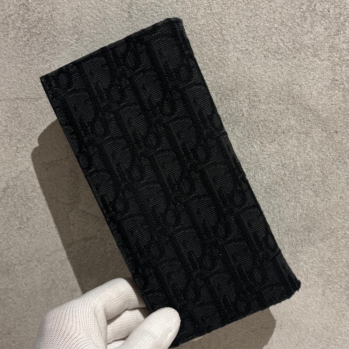 A+ OS사이즈 디올 오블리크 장지갑 블랙 상품이미지2