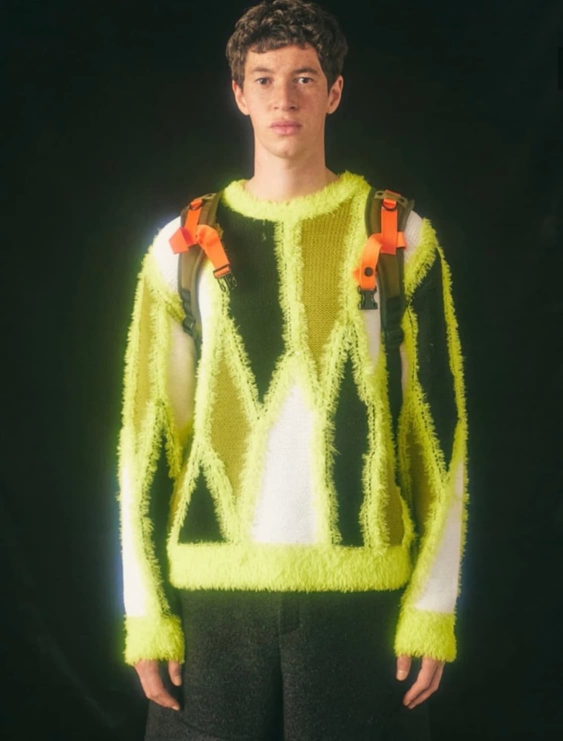 앤더슨벨 레임스 인타르시아 스웨터  상품이미지1