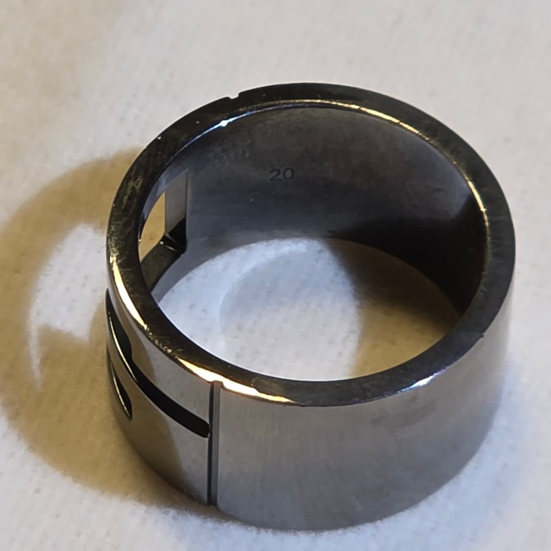 구찌 브랜디드 G 컷아웃 실버 925반지 20호 상품이미지4