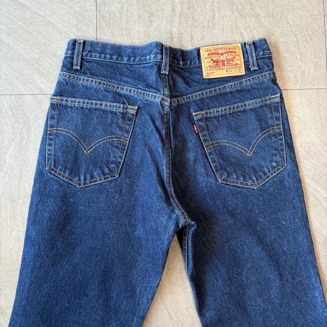 리바이스 00년도 멕시코 생산 517 데님 팬츠 상품이미지8