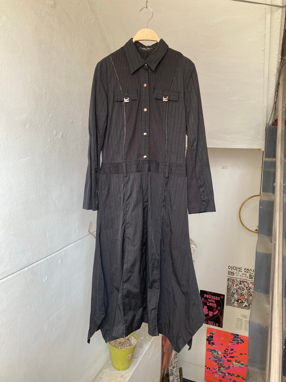 블랙 스완 디테일 가득 원피스 상품이미지1