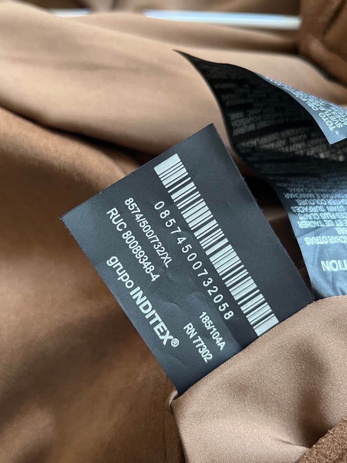 자라 Faux Suede Bomber Jacket 상품이미지6