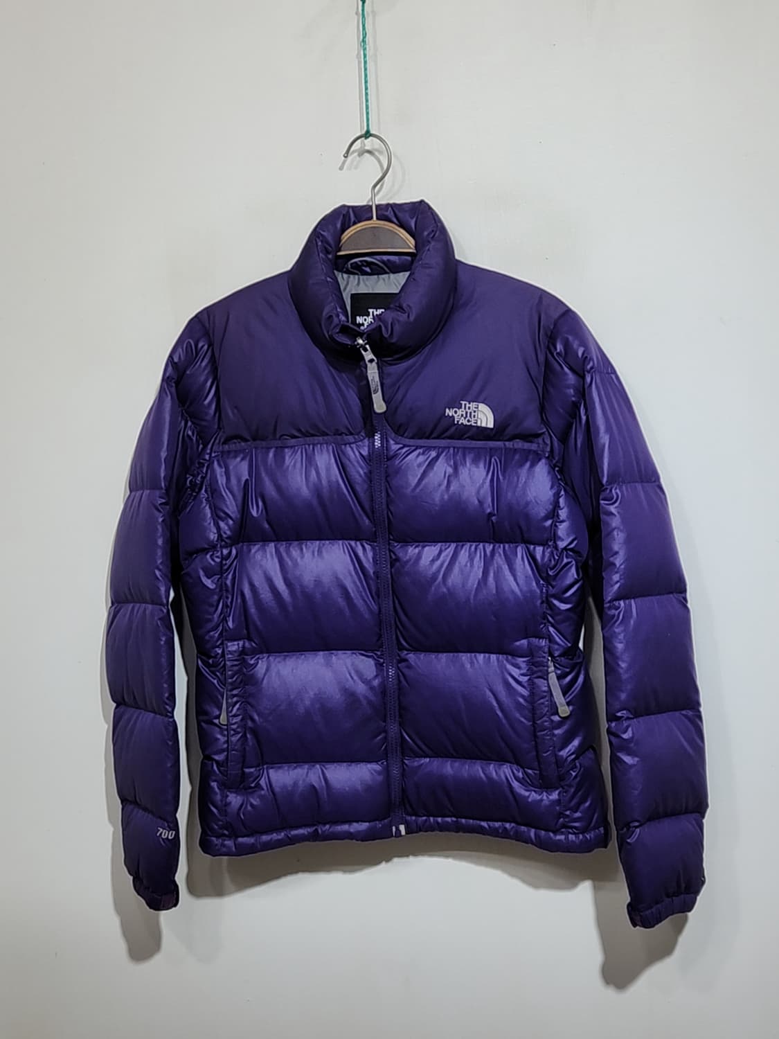 (M) 노스페이스 눕시패딩 점퍼 보라 거위털 700 구스다운 자켓  상품이미지1
