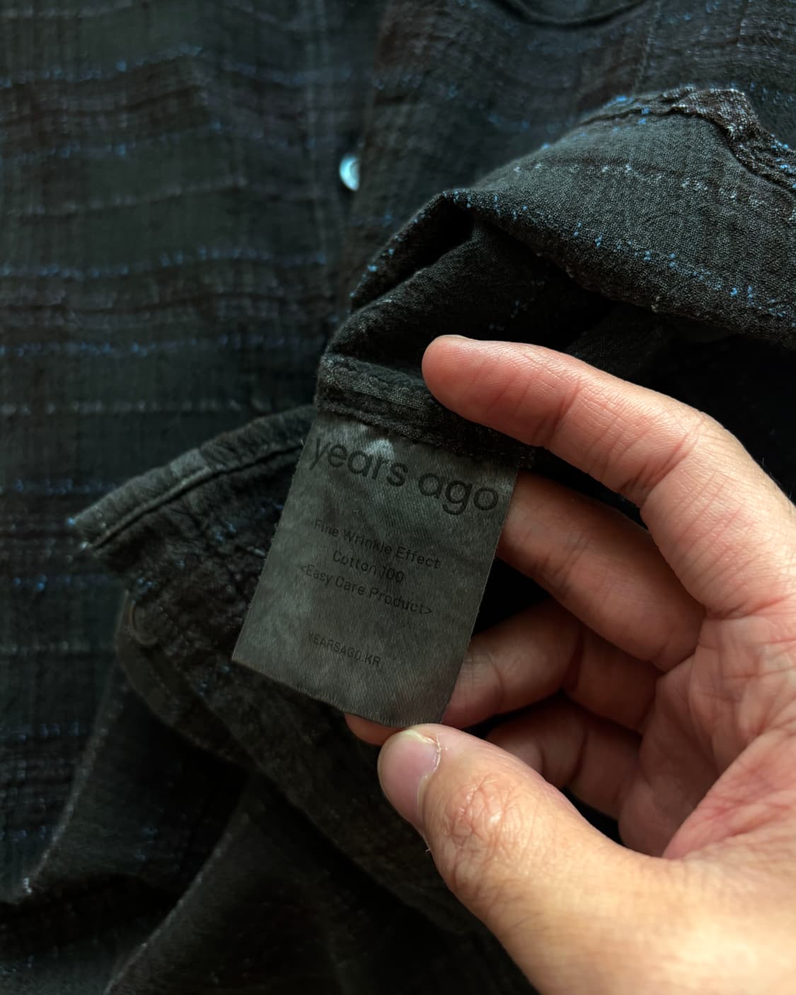 Years ago/Yrs. Dirty Washed Check Shirts 상품이미지3