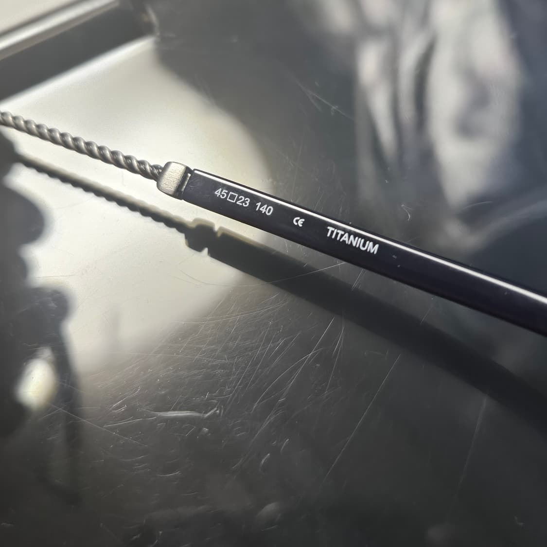 요지야마모토 메탈 프레임 안경 상품이미지2