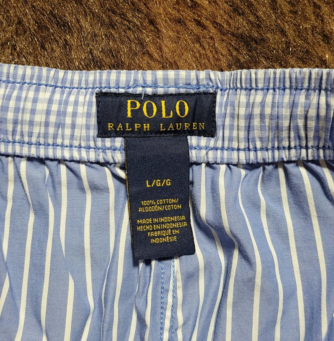 폴로 랄프로렌 남성용 여름 잠옷(L) 상품이미지5