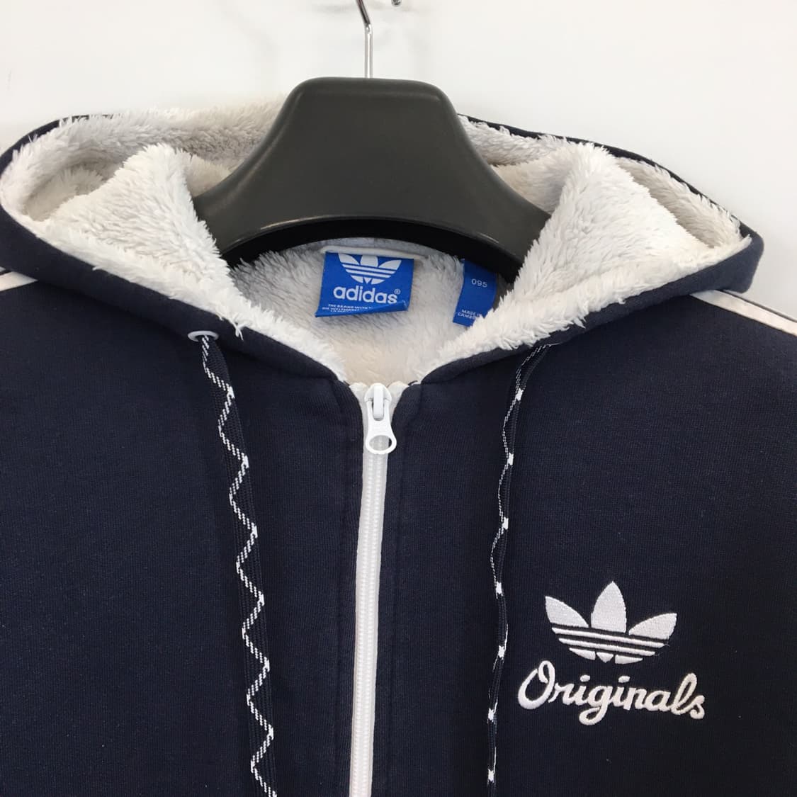 아디다스 오리지널 쉐르파 후드집업 95  상품이미지2