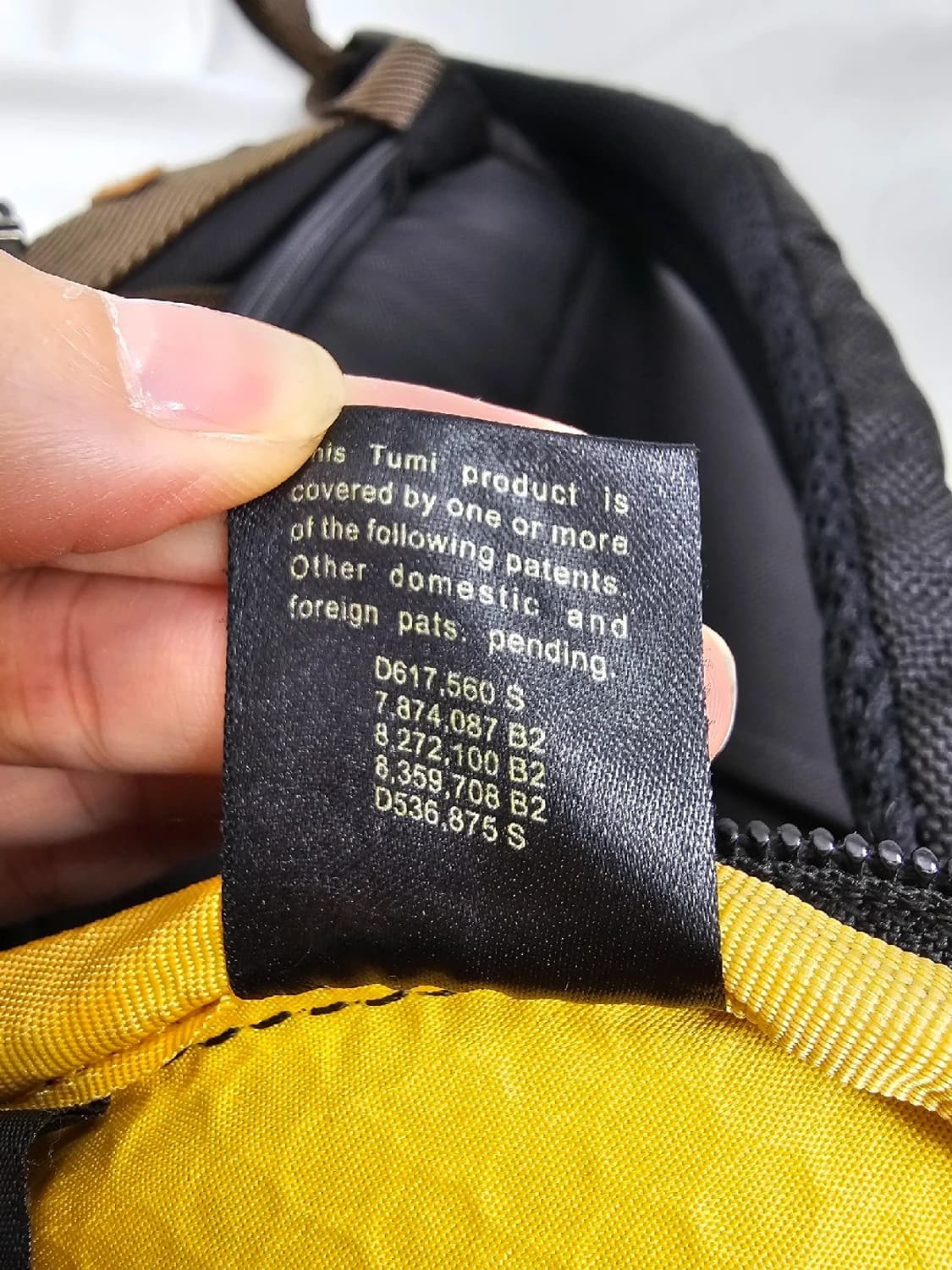 TUMI 투미 알파 브라보 김수현 백팩 상품이미지9