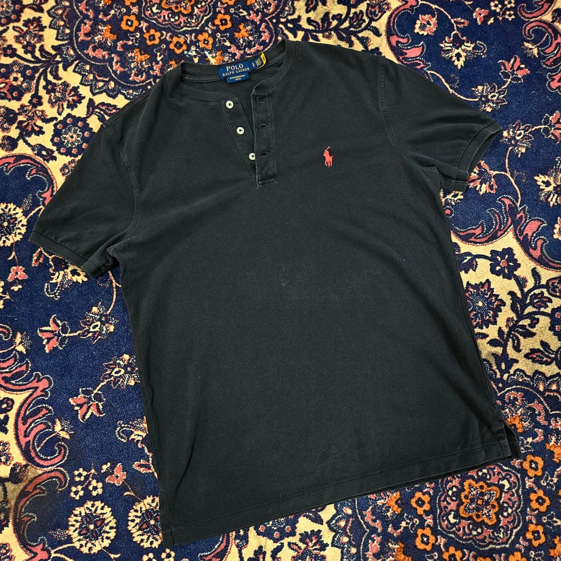 폴로랄프로렌 스몰로고 헨리넥 티셔츠 S size 상품이미지3