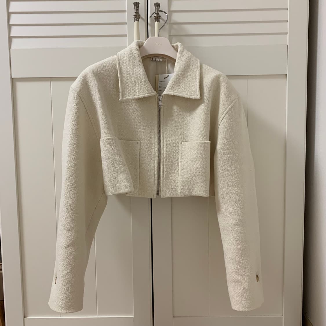 S)렉토 리사이클 오가닉 코튼 크롭 자켓 상품이미지2