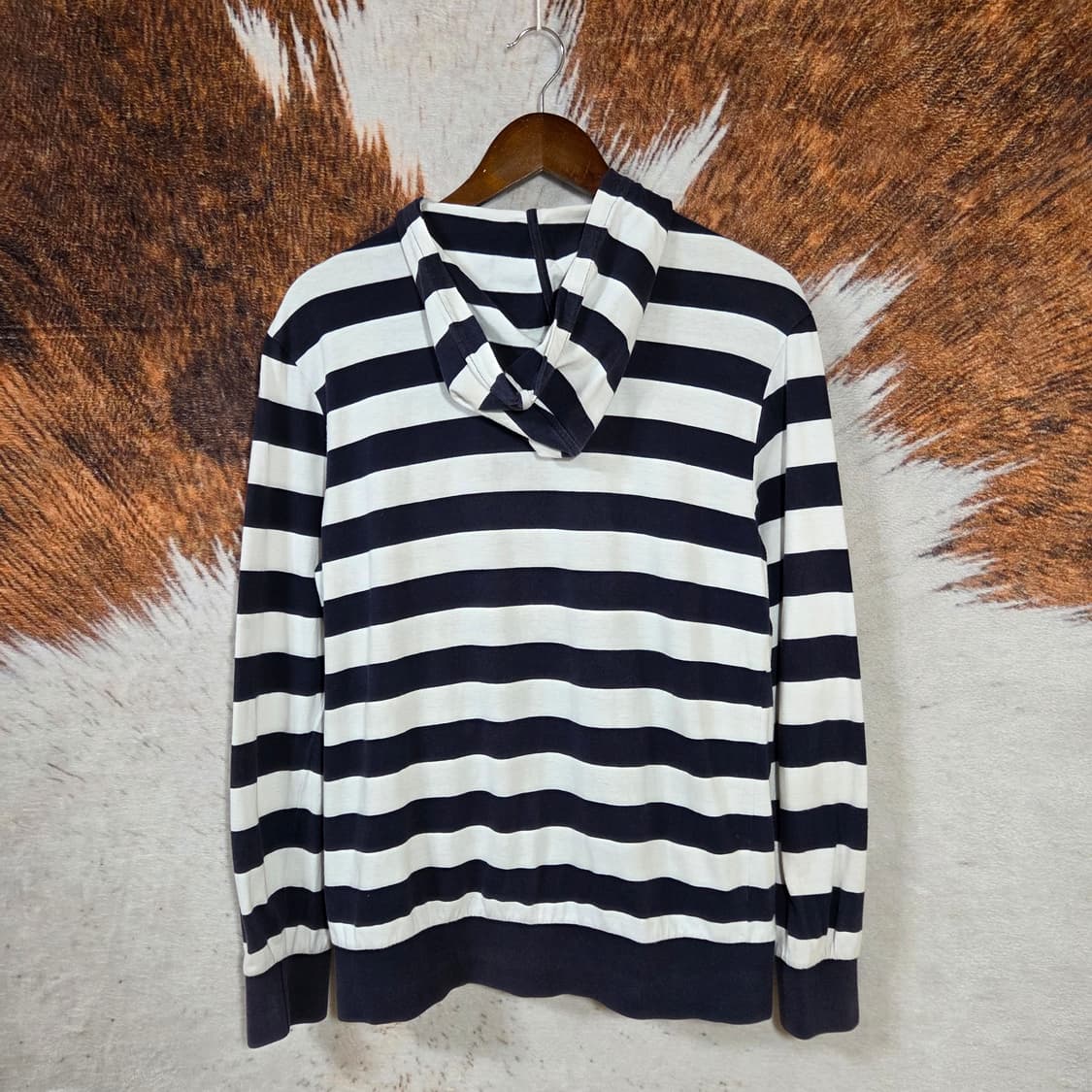 디자인유나이티드 스트라이프 펑크 후드집업 상품이미지4