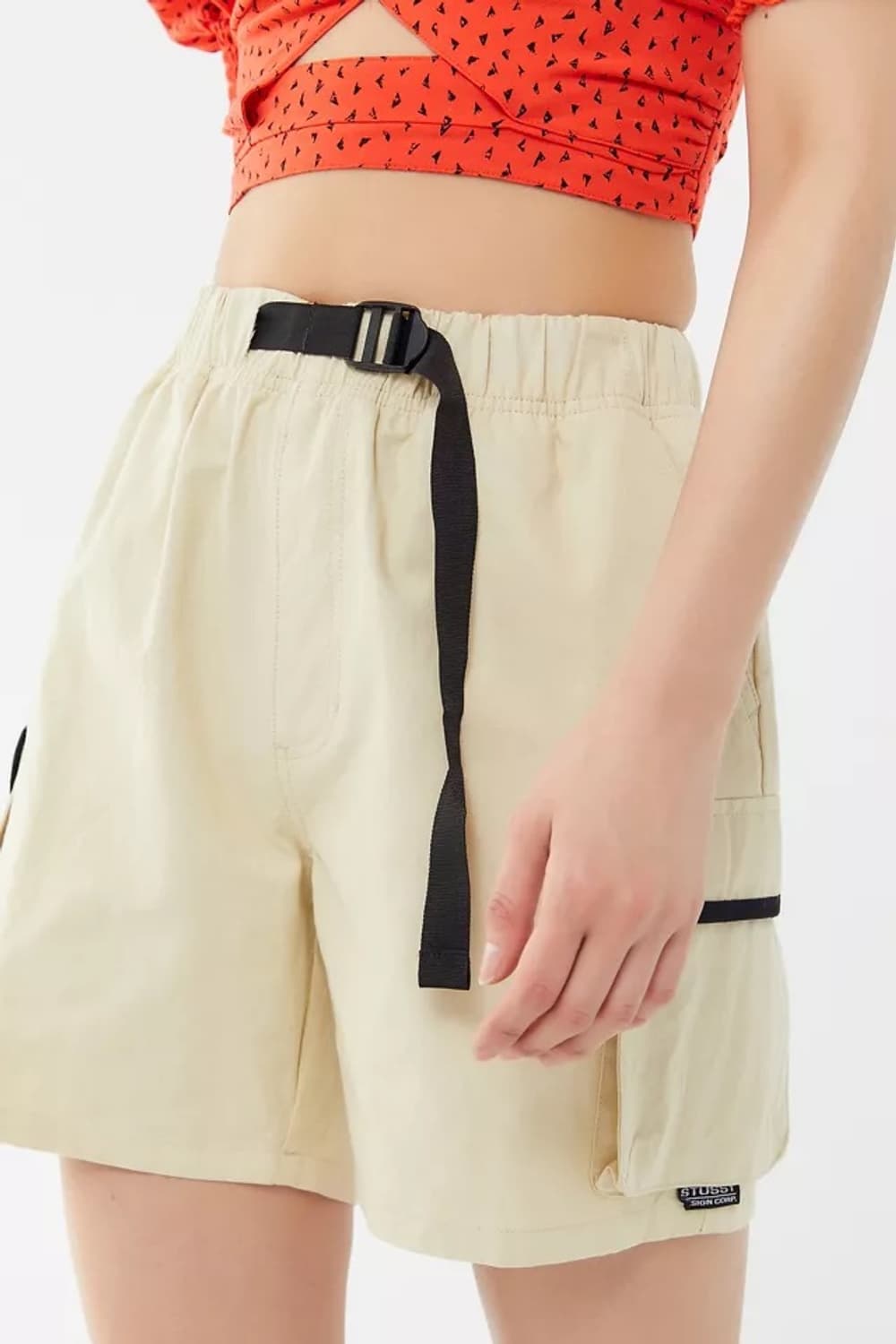 스투시 Stussy 여성 카고 반바지 상품이미지1