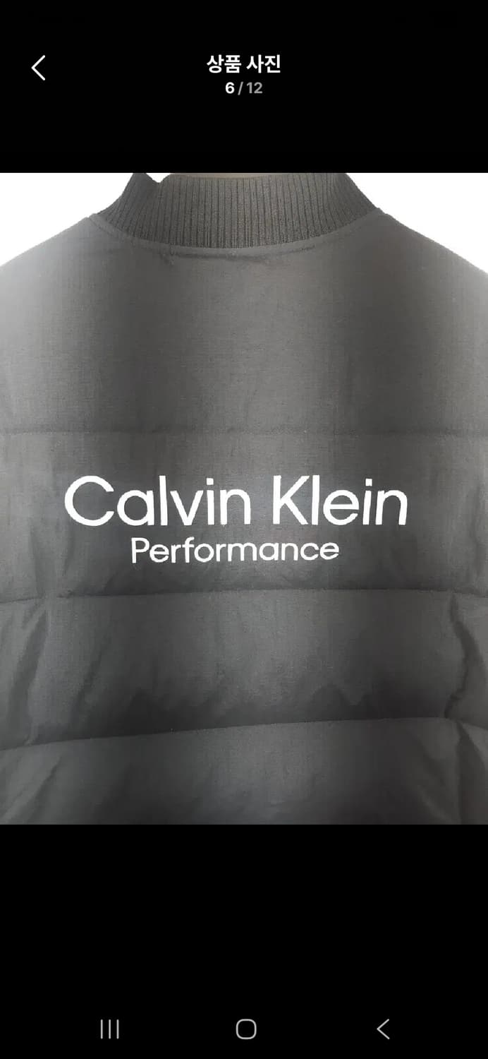 캘빈클라인 매장정품 프로방스 덕다운패딩 88 XL 새제품 상품이미지6