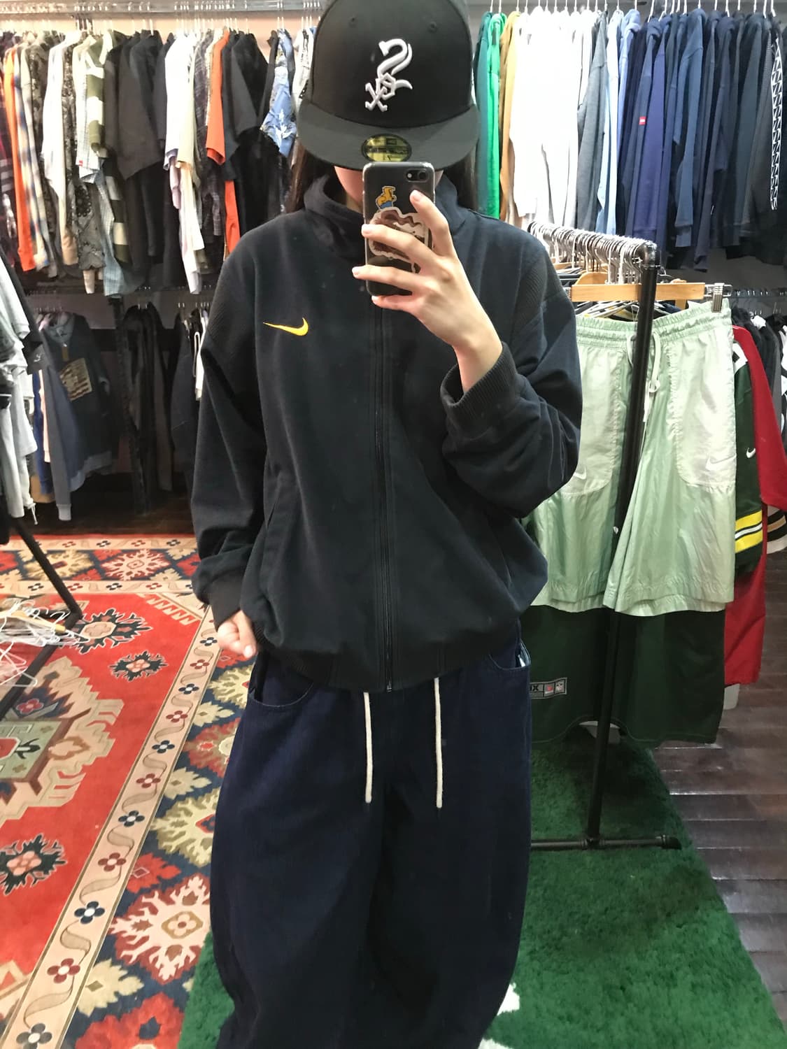 나이키 올드스쿨 백로고 집업 상품이미지3