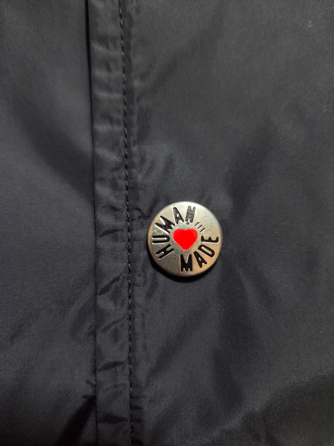 휴먼메이드 코치자켓 블랙 레드하트 상품이미지4