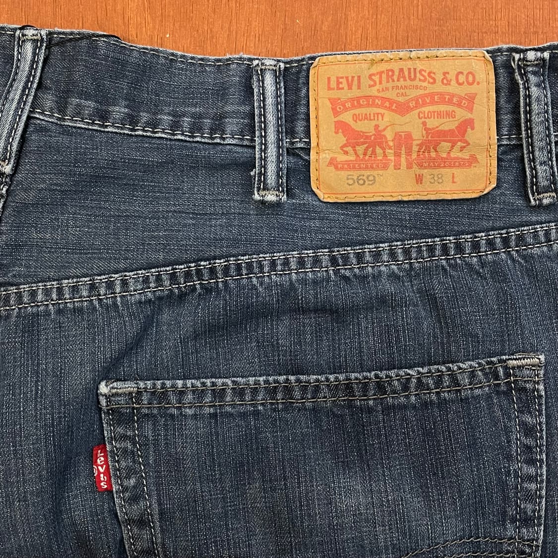 (38) Levi's 리바이스 569 데님 반바지 상품이미지9