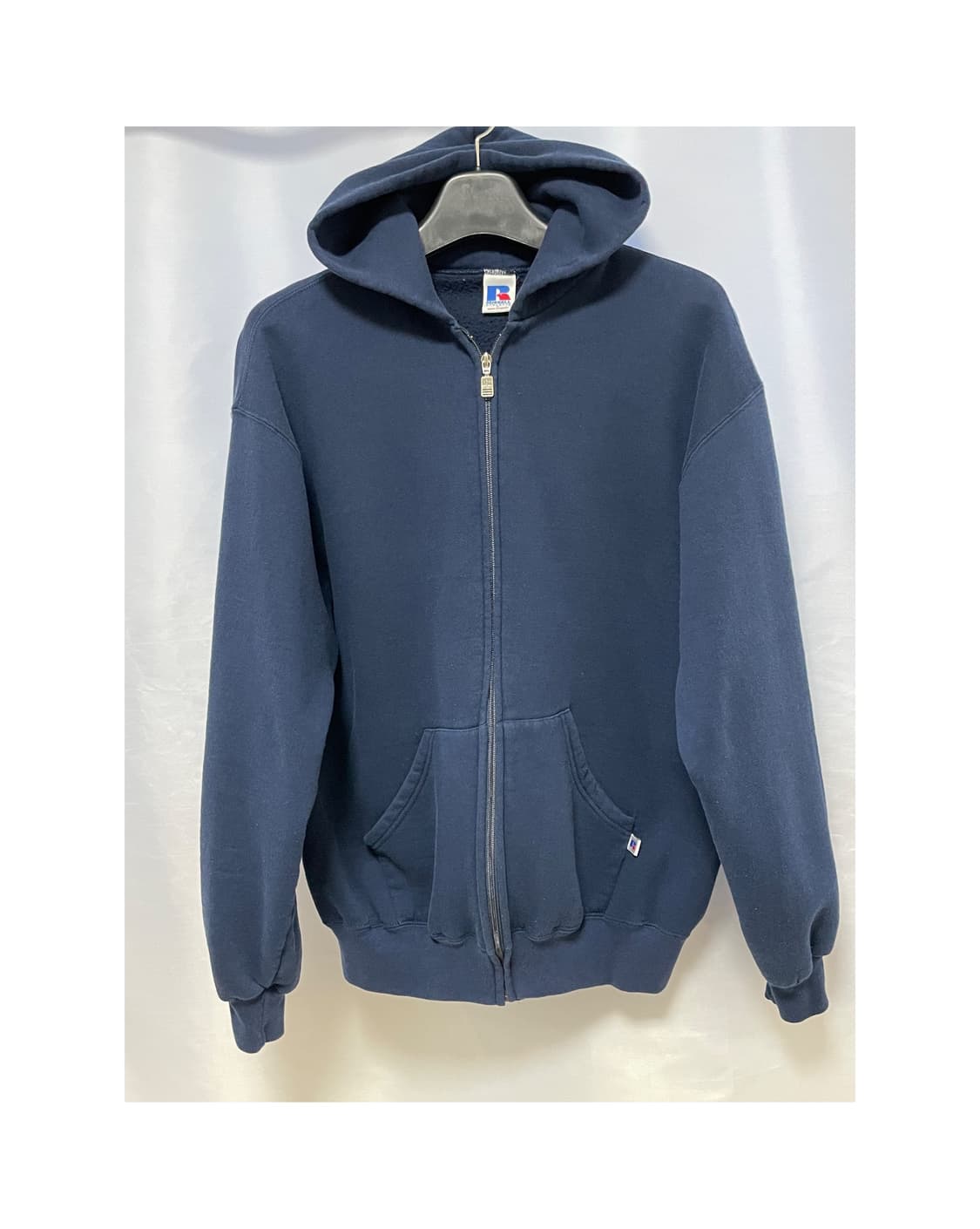 [D.O Vtg] 90s 러셀 50/50 후드 집업 네이비(L) 상품이미지1
