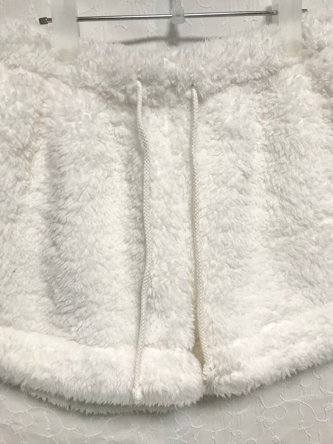 빈티지 너드 모리 후리스 퍼 숏팬츠 반바지 상품이미지3