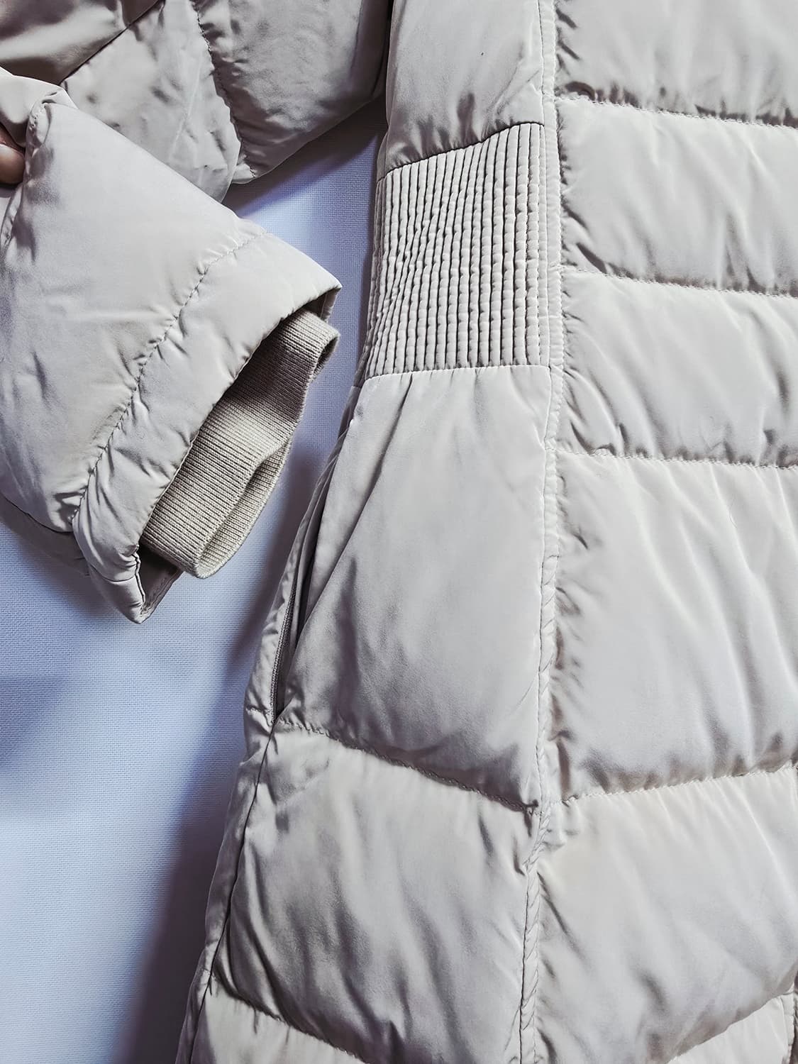 LBL 사가폭스퍼 롱패딩 베이지 상품이미지3