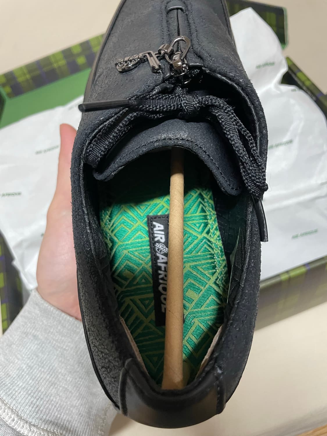 나이키 x 에어 아프리카 에어맥스 RK61 블랙 상품이미지4