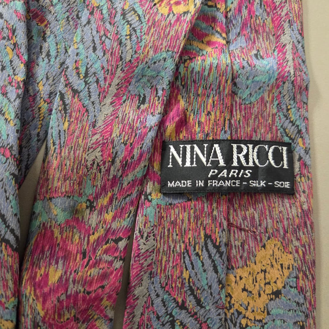 Nina Ricci 니나리치 빈티지 명품 넥타이 상품이미지3
