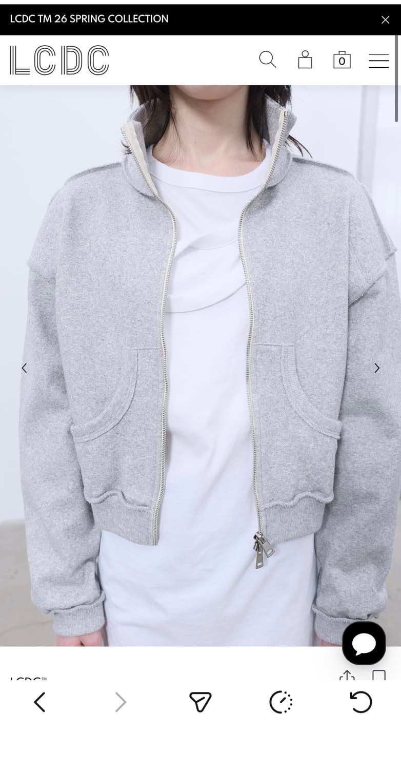 LCDC STRUCTURED ZIP-UP JACKET  상품이미지4