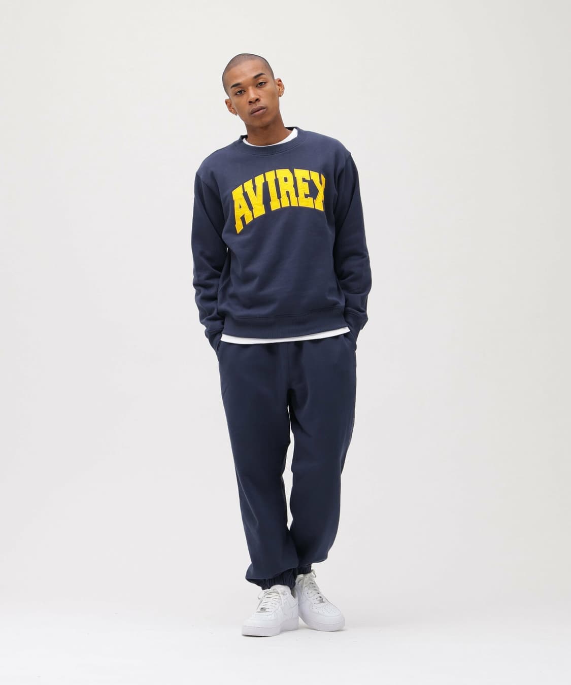 아비렉스 데일리 크루넥 맨투맨 상품이미지1