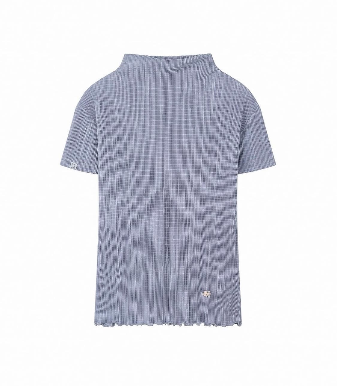 eessay mousse mock neck blue grey 상품이미지1