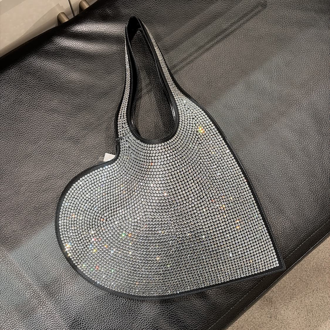 (정품/새상품) COPERNI 코페르니 여성 크리스탈 하트 토트백 숄더백 상품이미지1