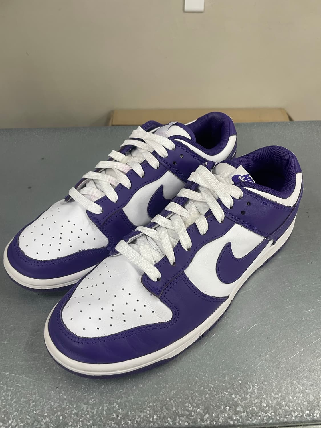 나이키 덩크 로우 레트로 챔피언쉽 코트 퍼플 265 상품이미지2