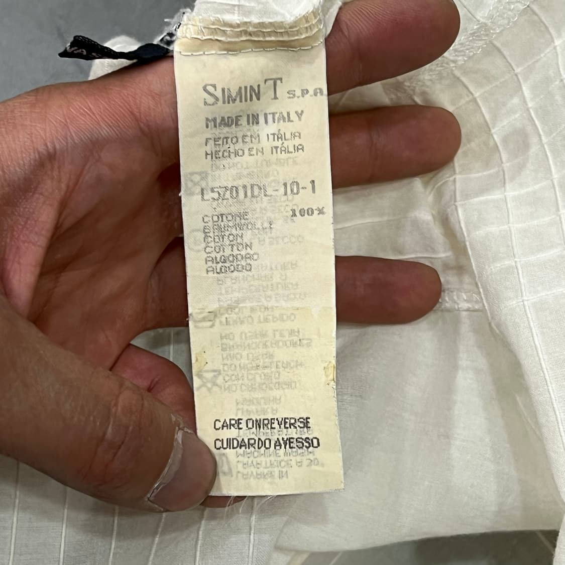  아르마니 진스 체크 하프 셔츠 y16108 상품이미지8