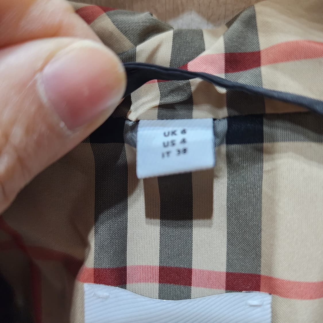 버버리 후드 윈드브레이커 US4 상품이미지9