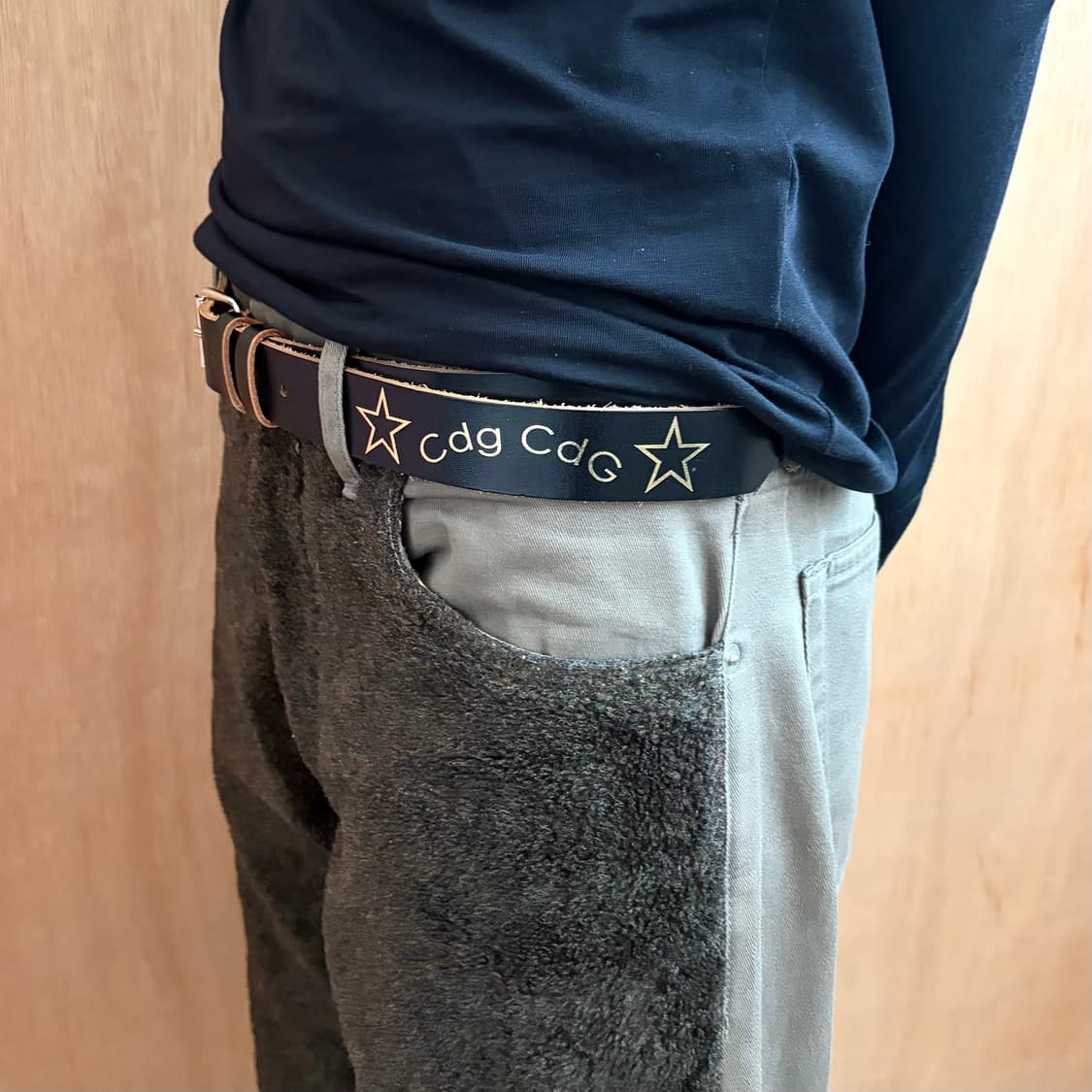 꼼데가르송 그래픽 벨트 상품이미지3