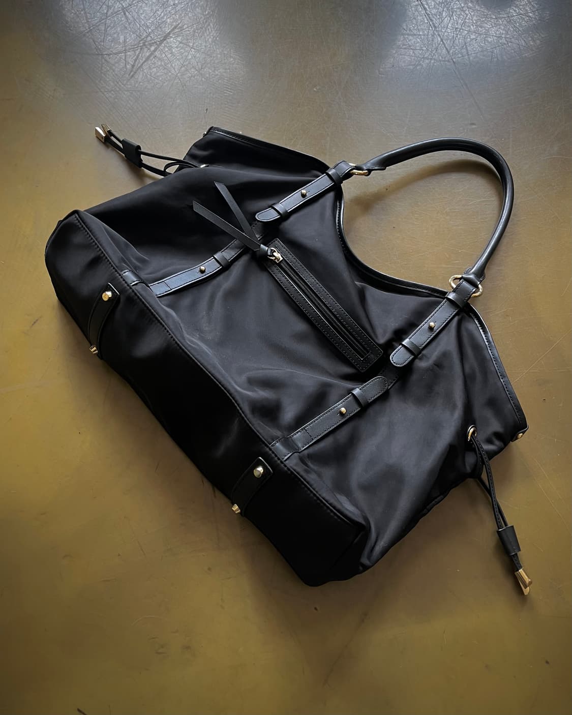 ANNA SUI Black String Big Shoulder Bag 상품이미지6