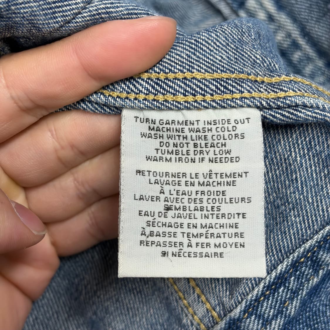 데님앤서플라이 101 복각 데님자켓 상품이미지8