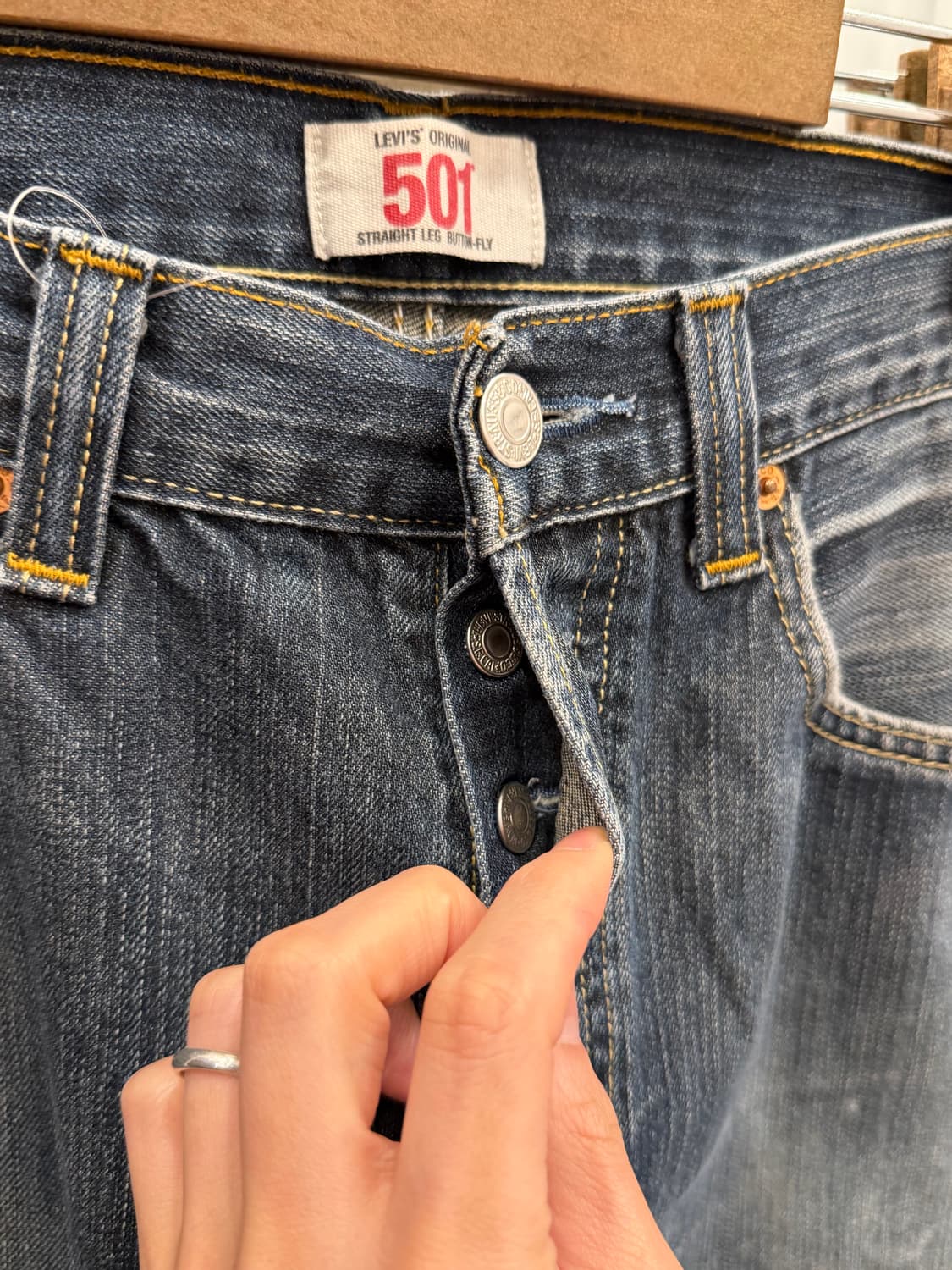 Levis 리바이스 501 데님 팬츠 (31-32inch) 상품이미지3
