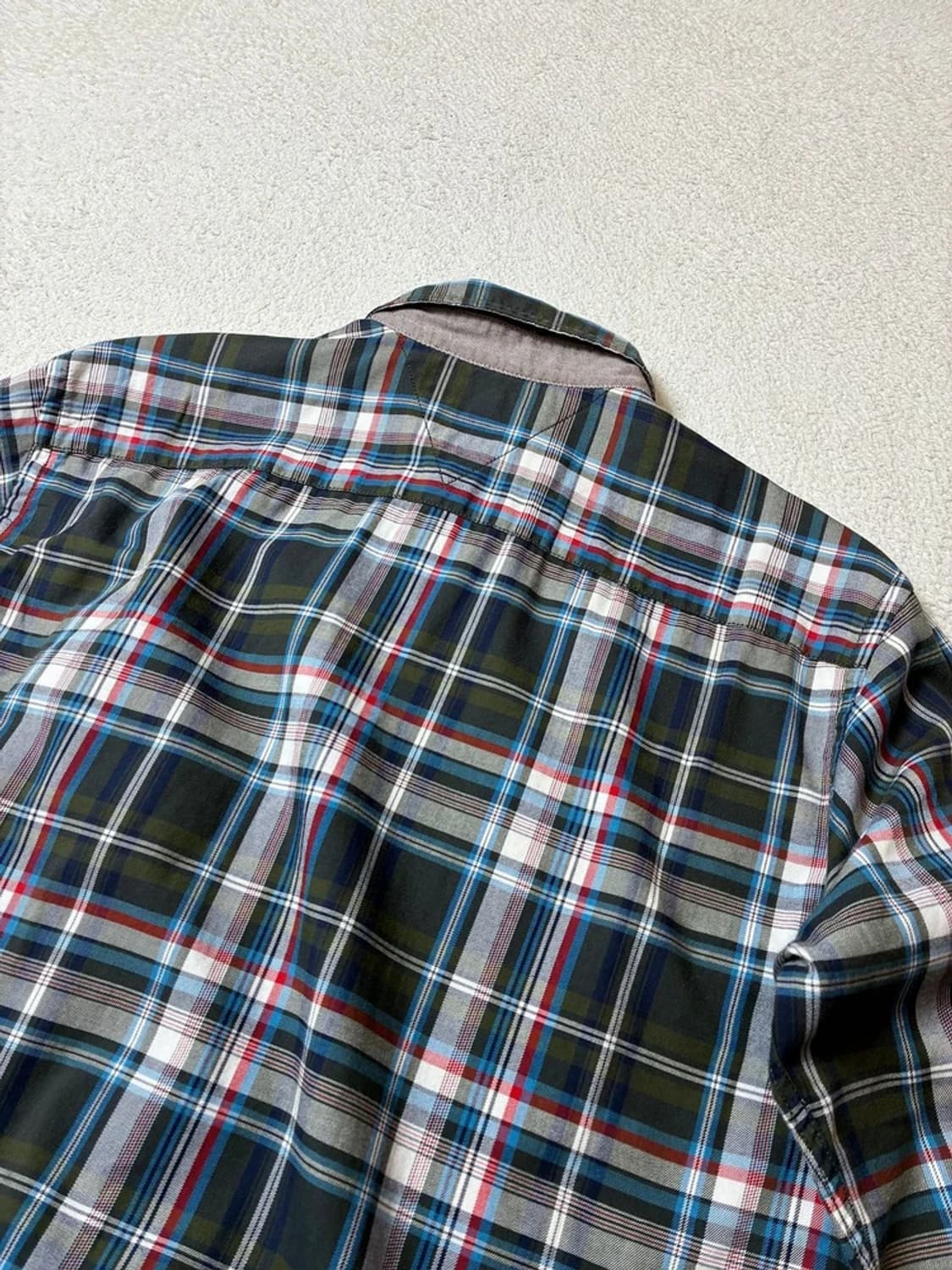 타미힐피거 00's Y2K 컨트리 체크 셔츠 PN8064 상품이미지6