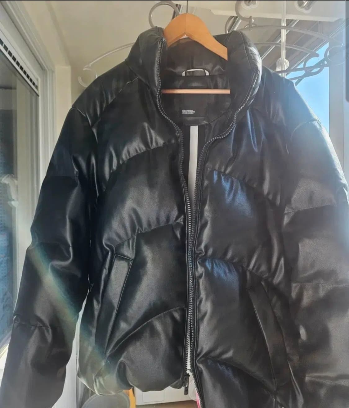 [XL] 언더아머 오버핏 레더 패딩 상품이미지1