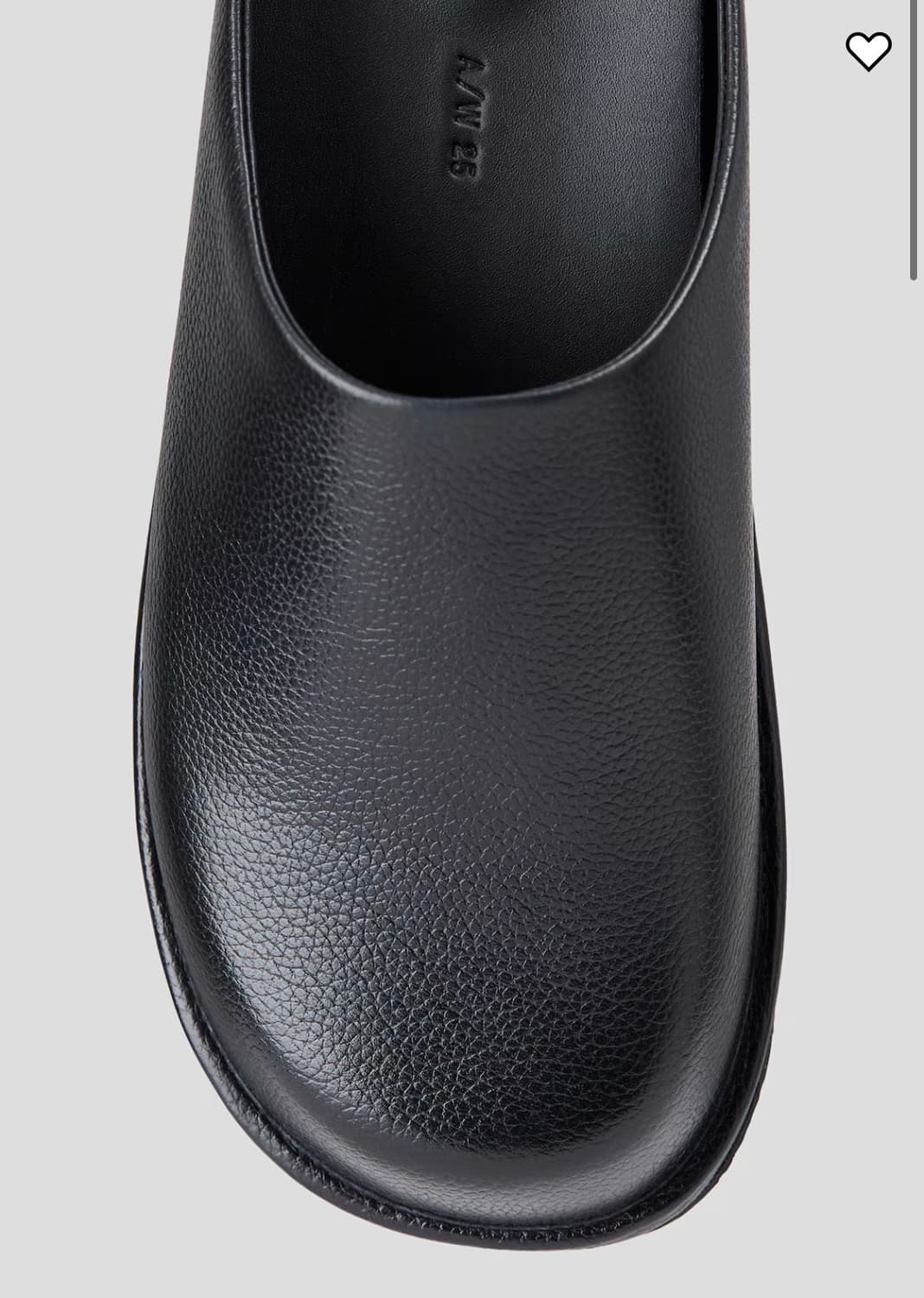 h&m 아뜰리에 프리미엄 라인 레더 뮬 슬리퍼 43사이즈 280 상품이미지2