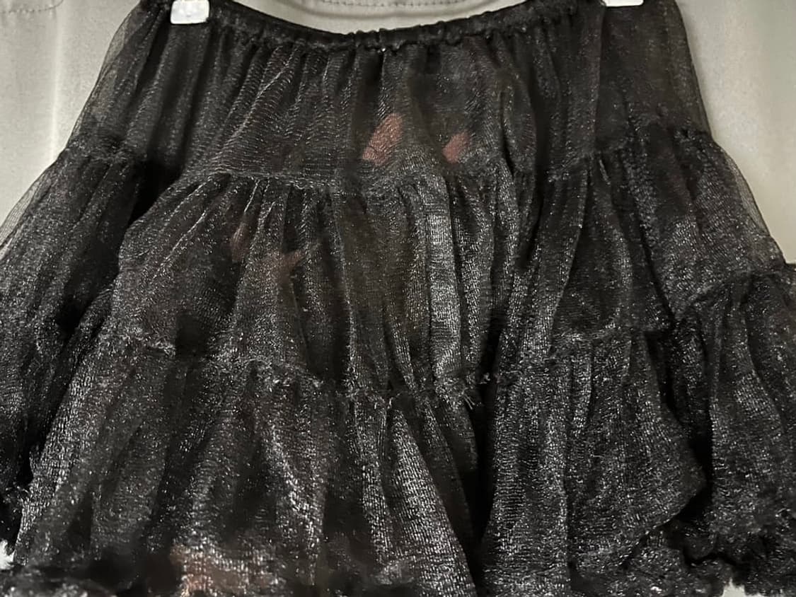 블랙 캉캉 튜튜 스커트 상품이미지2