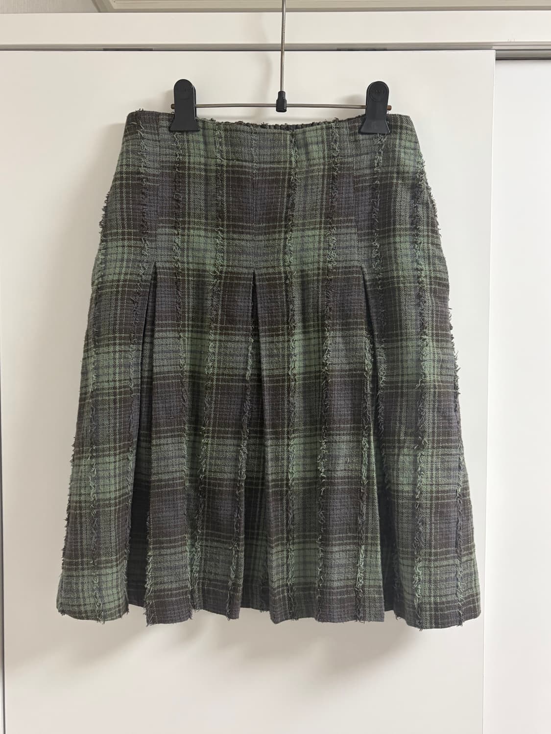 페스토 DAMAGE CHECK MIDI SKIRT TEA 상품이미지2