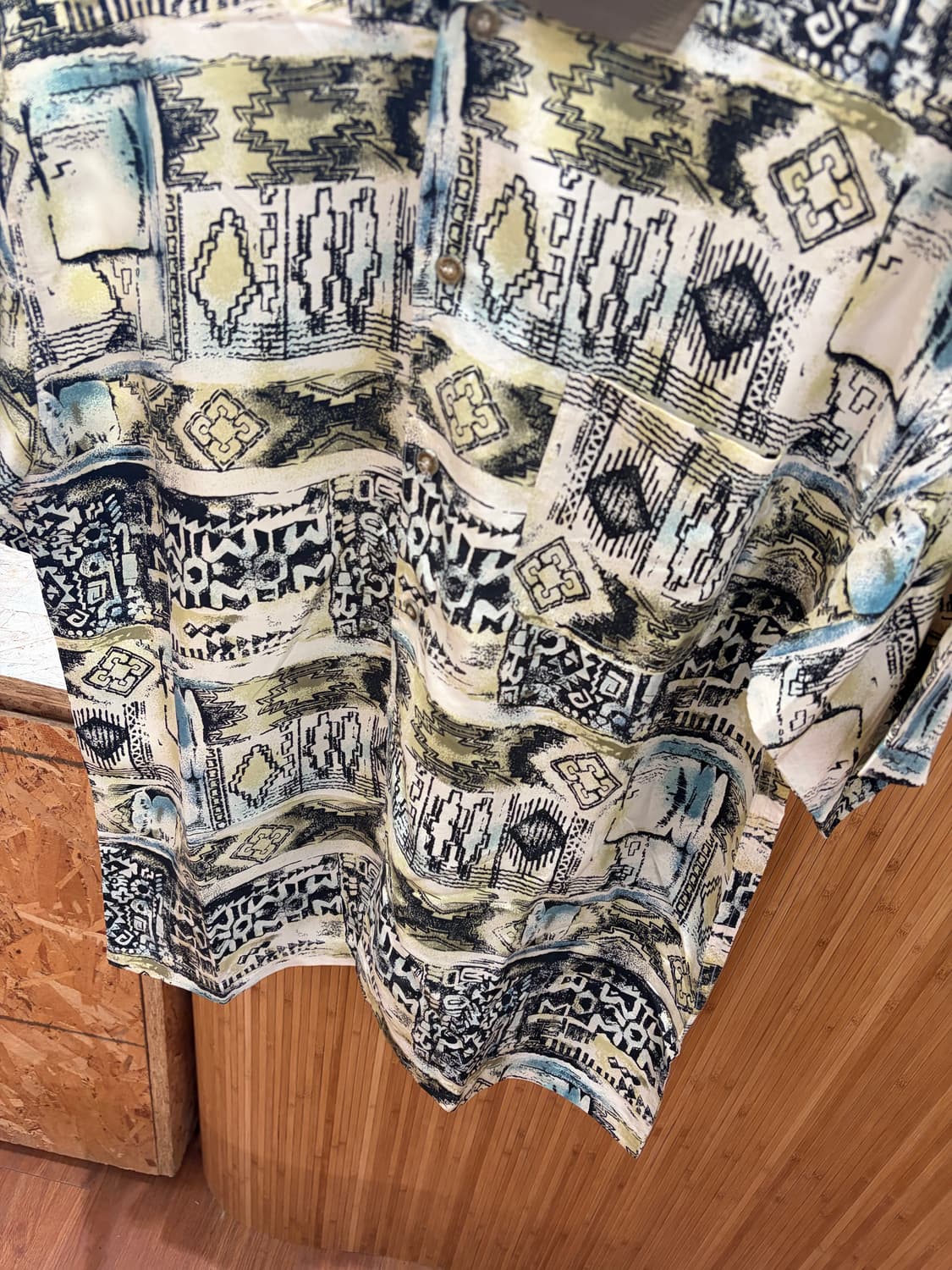 90s ANDERSON Ethnic shirt 상품이미지3