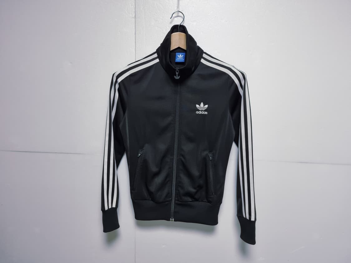 여성 아디다스 OG 불꽃 검정 파이어버드 트랙탑 져지 저지 블랙 검흰 상품이미지5