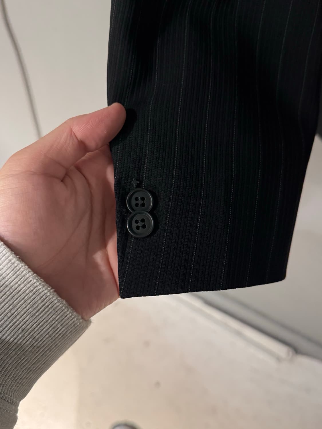 엠포리오 아르마니 스트라이프 3B 수트 셋업  상품이미지3