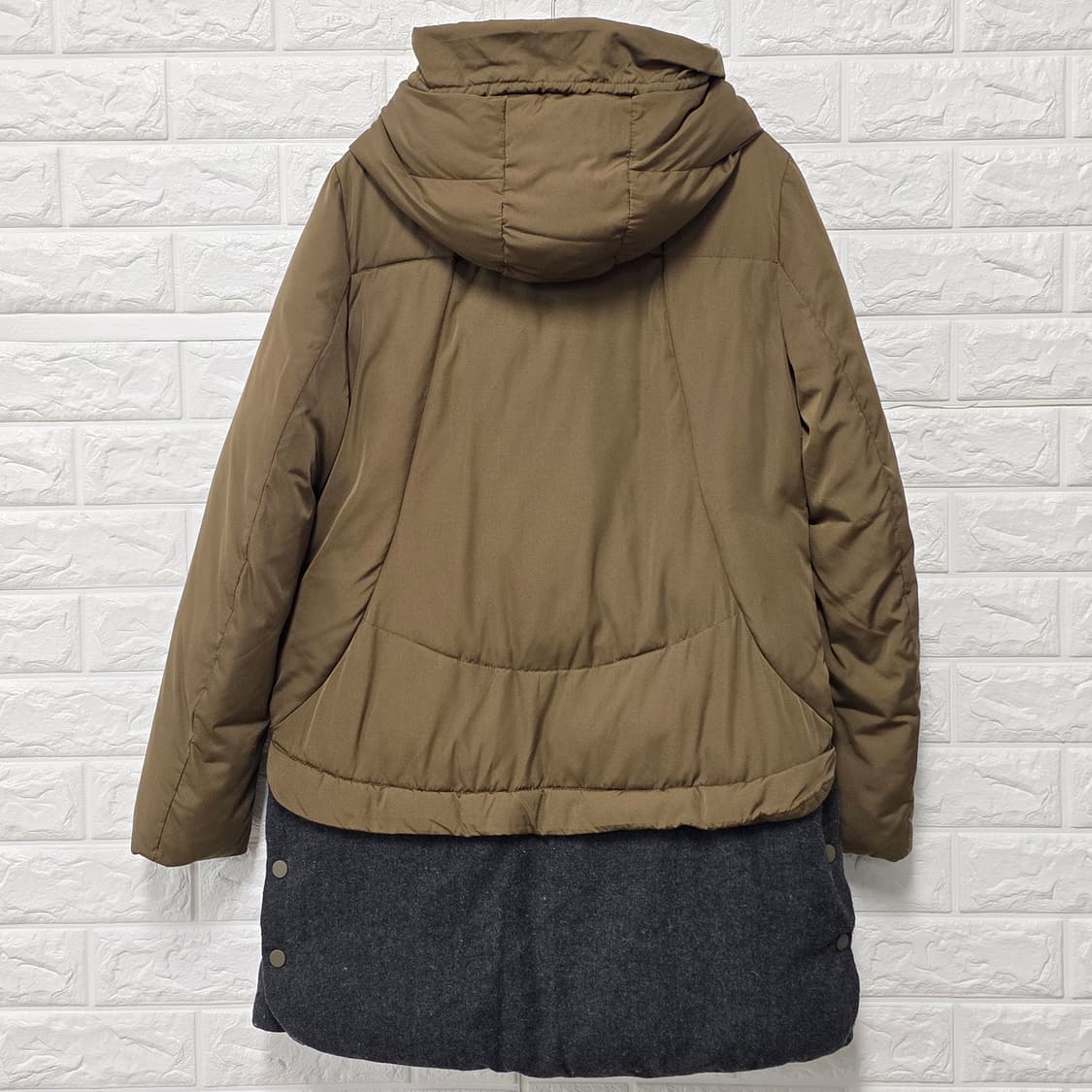 택포) 잇미샤 후드 다운패딩 M 상품이미지4