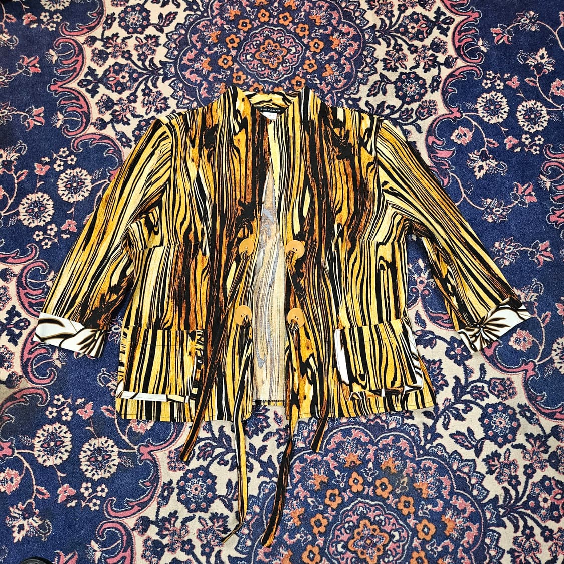 엘리 타하리(Elie Tahari) 비스코스 호피 자켓 Free 상품이미지1