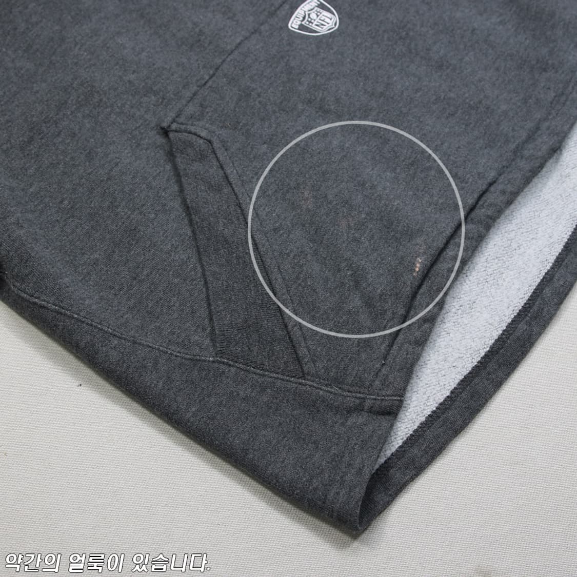 (착용컷) Reebok 스웻 후드 티셔츠 (남성용 105) 상품이미지9