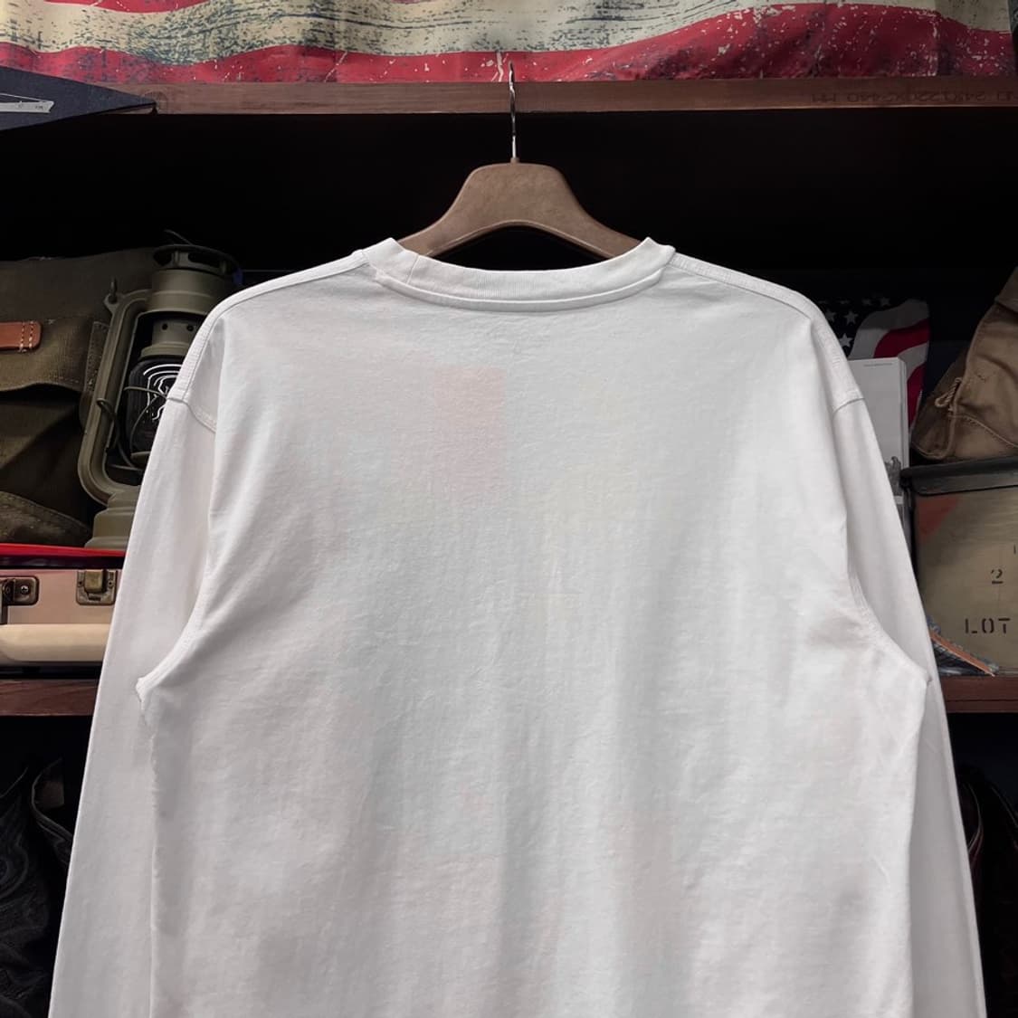 칼하트 WIP 스몰 로고 롱슬리브 워크 웨어 N463 상품이미지4