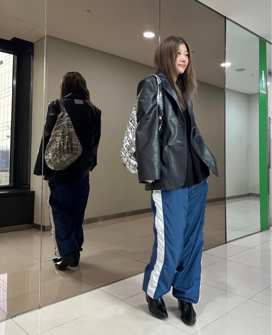 마뗑킴 레더자켓 상품이미지2