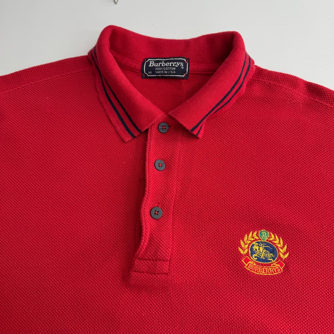 버버리 긴팔 카라티  상품이미지3